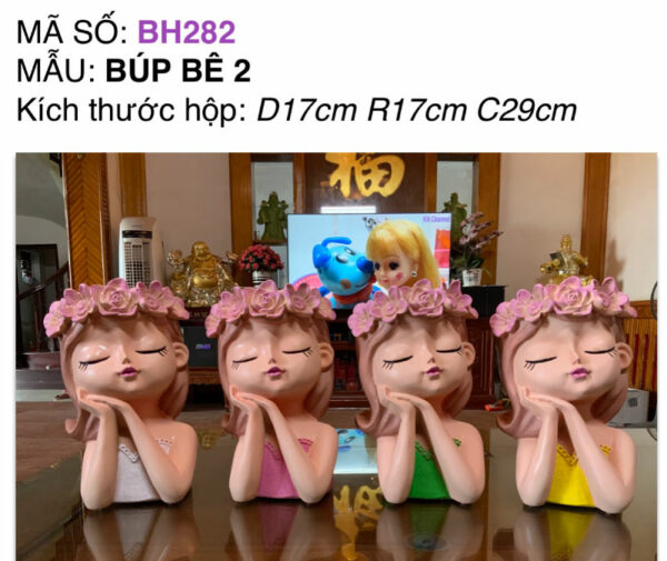 Bình hoa búp bê 282